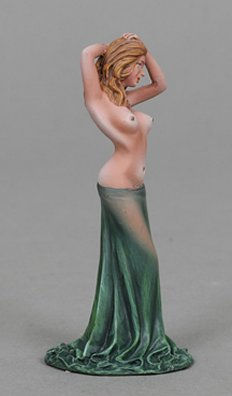 ROM177B - Dancer in Green Dress with Blonde Hair "Melinda"