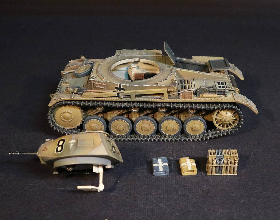 Thumbnail: GA-25D - Panzer II Ausf. C #8 Panzer-Regiment 8, 15. Panzer-Division