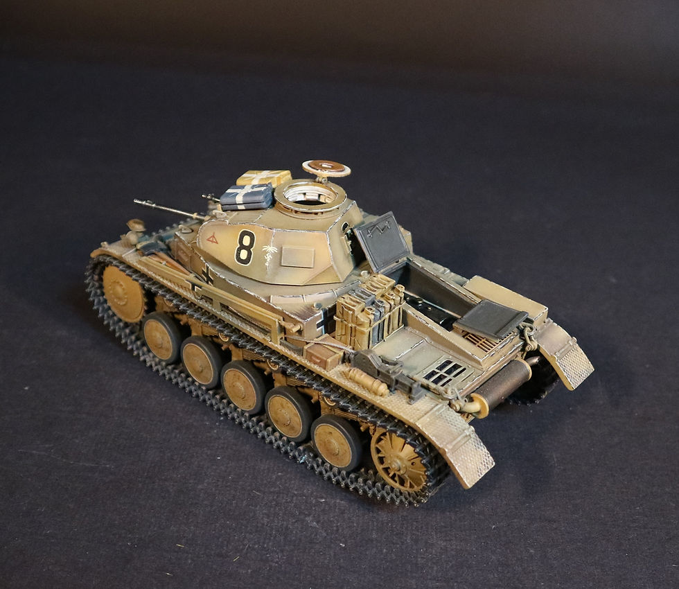 Thumbnail: GA-25D - Panzer II Ausf. C #8 Panzer-Regiment 8, 15. Panzer-Division