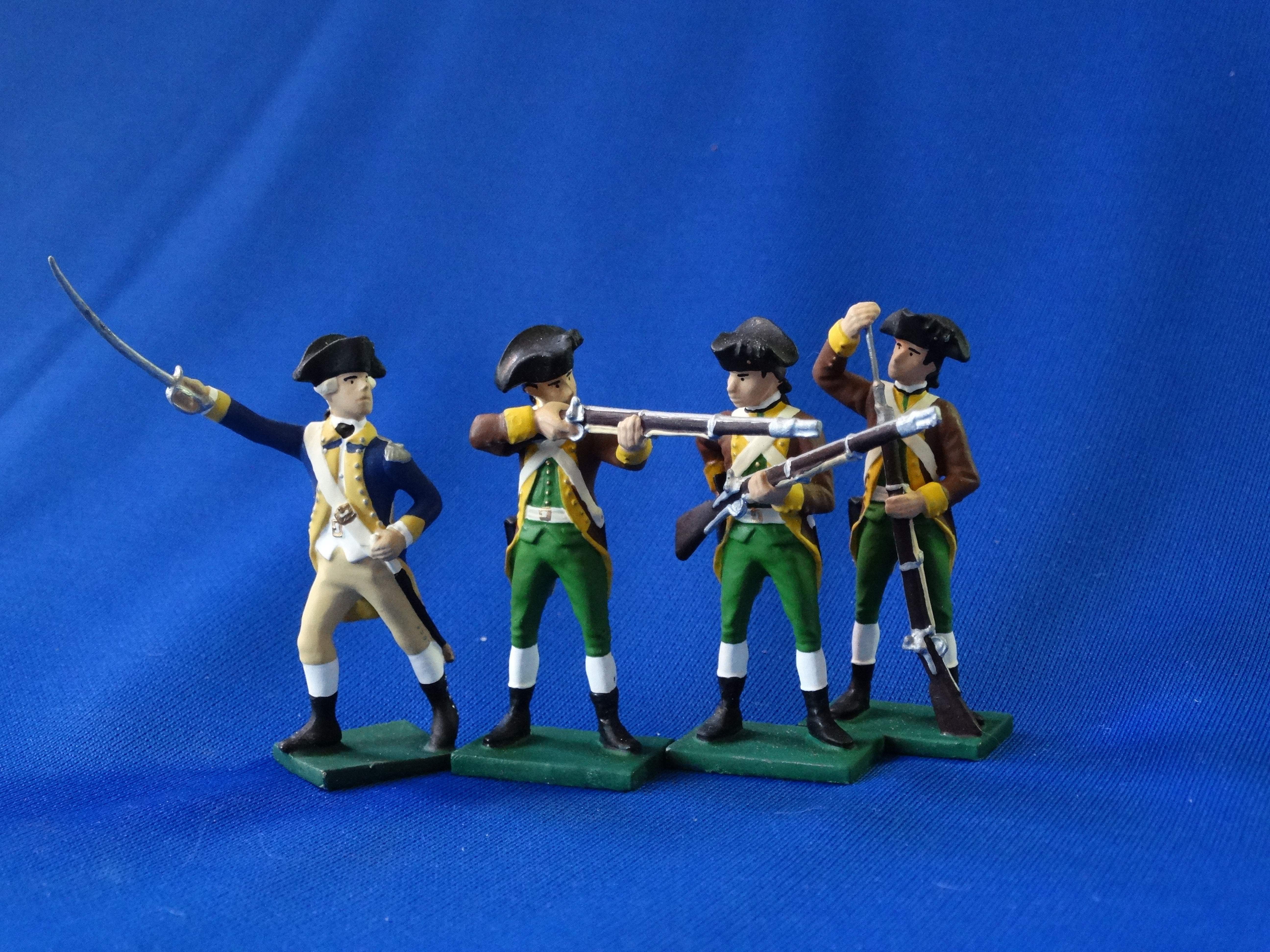 CORD-RA0152 - Militiamen (4 Figures) - AWI - Beau Geste - 54mm Metal - N