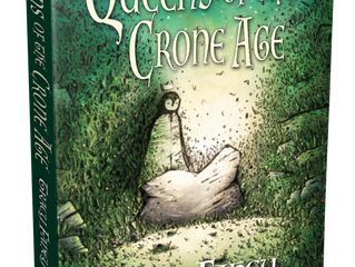 QUEENS OF THE CRONE AGE (2026, PS Publishing) - cover reveal and pre-order links