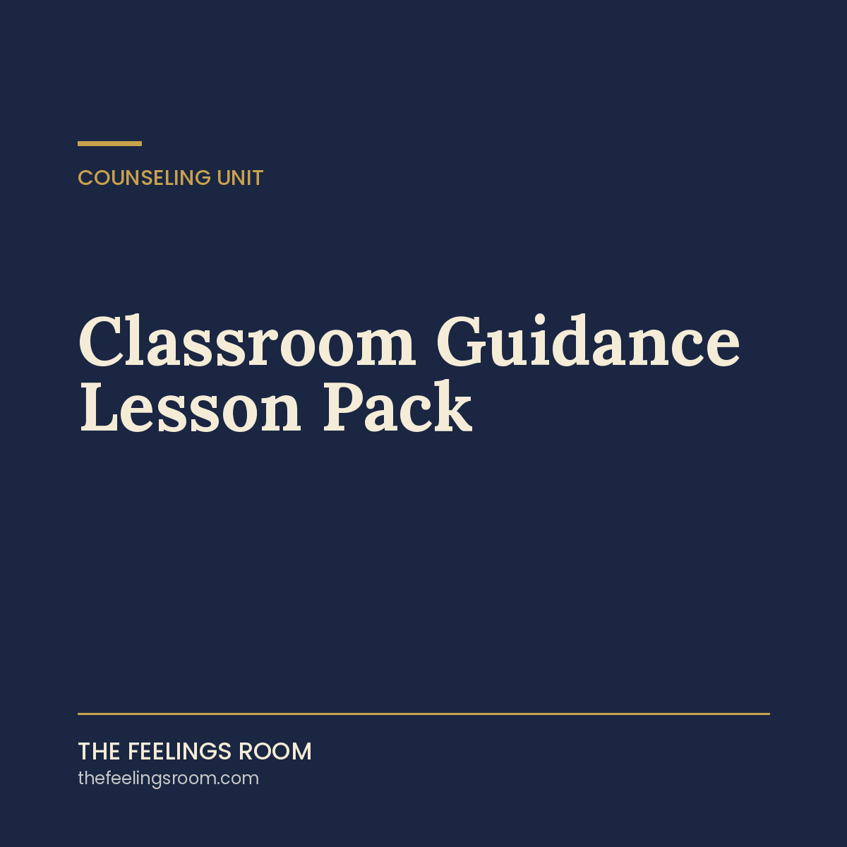Classroom Guidance Lesson Pack