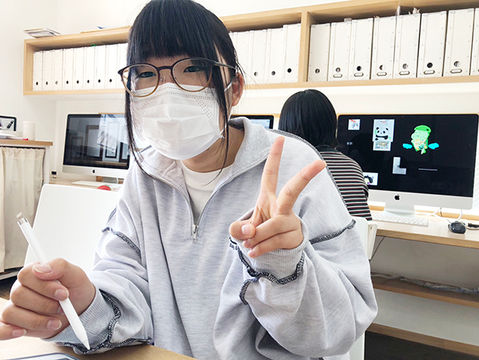 新しき才能さなりちゃん登場！デジタルアートの世界へ一緒に飛び込もう♪