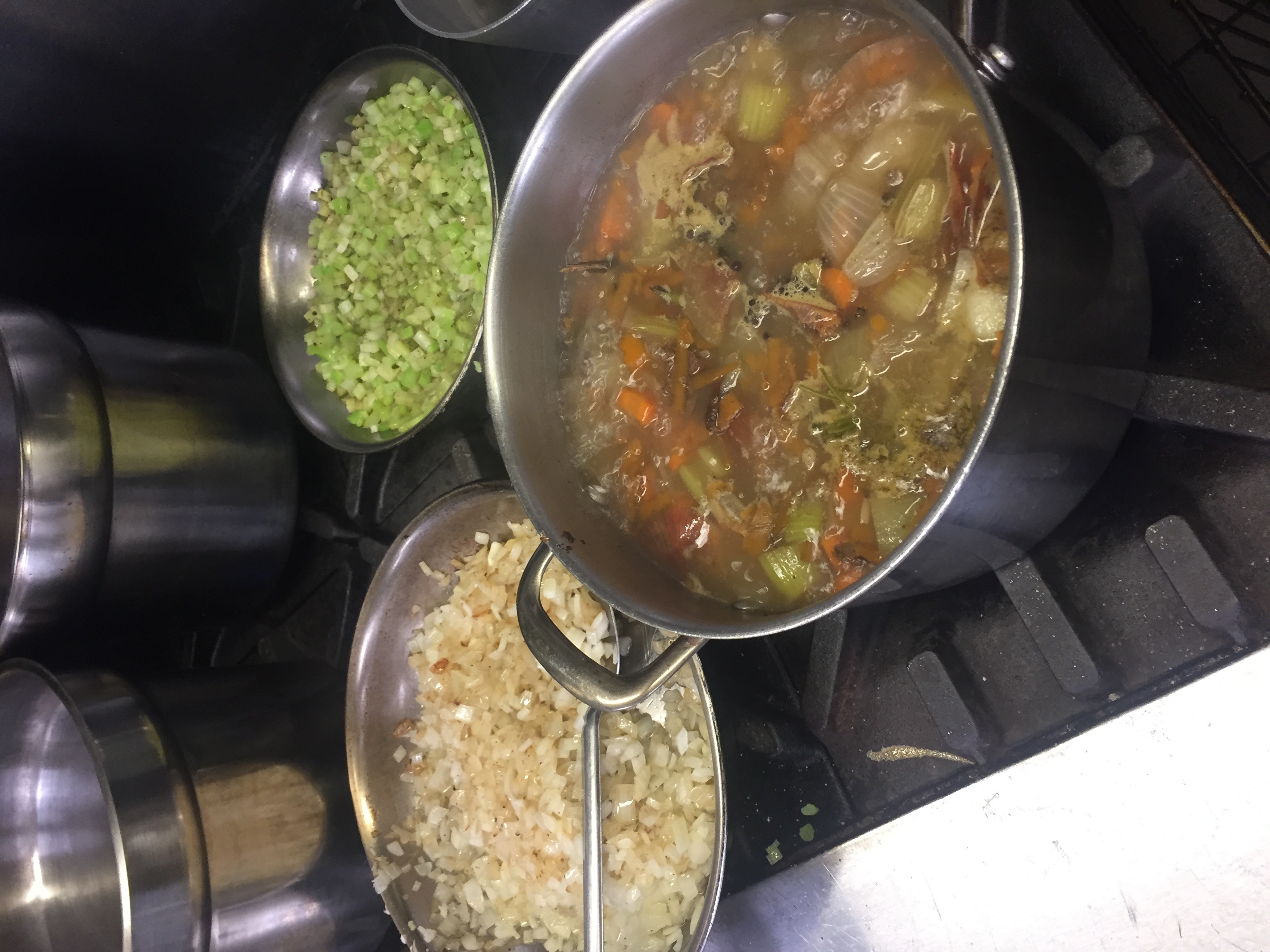 Arranged Food and Objects