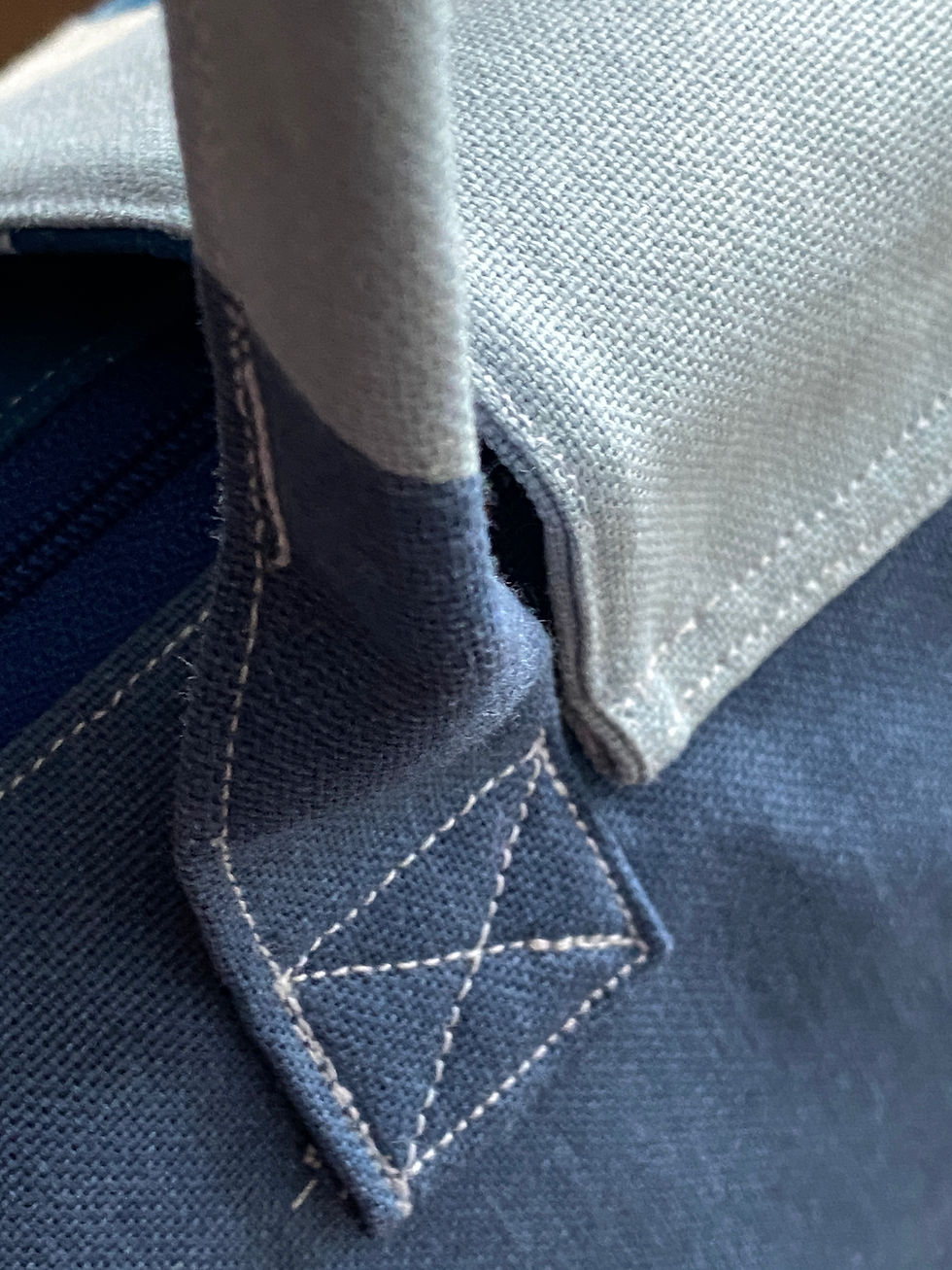Miniature : Sac à main - Géométrie Bleue