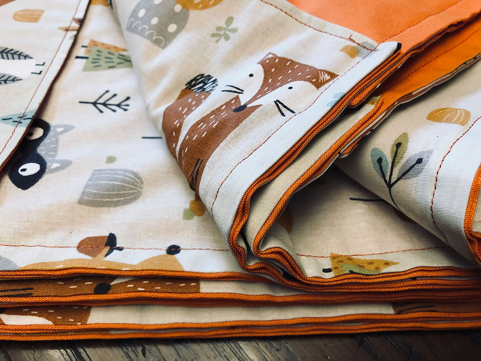 Thumbnail: LOT de 6 Pochettes de chaise