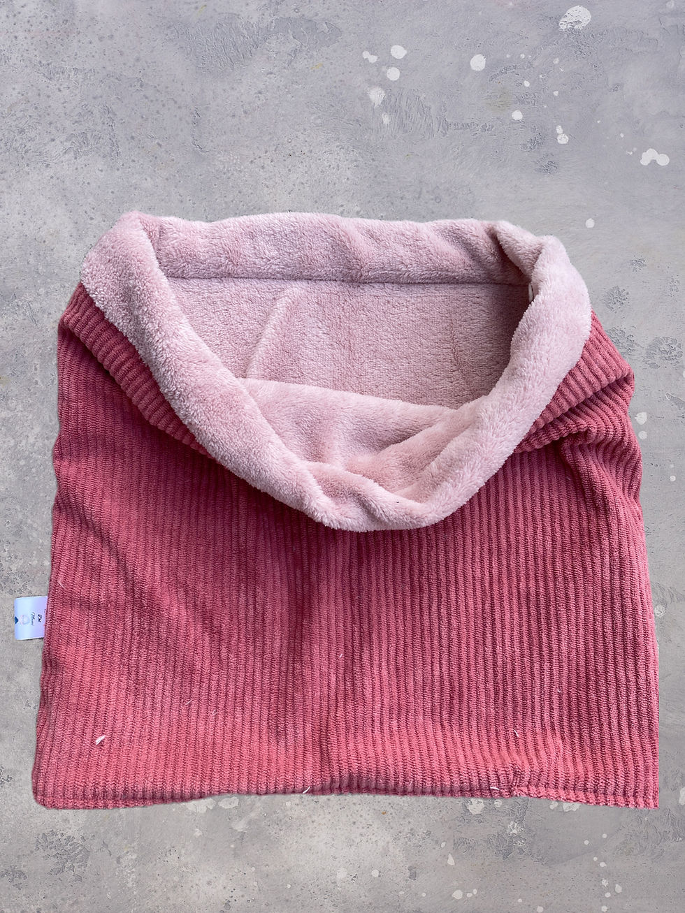 Miniature : Snood Tubulaire Rose