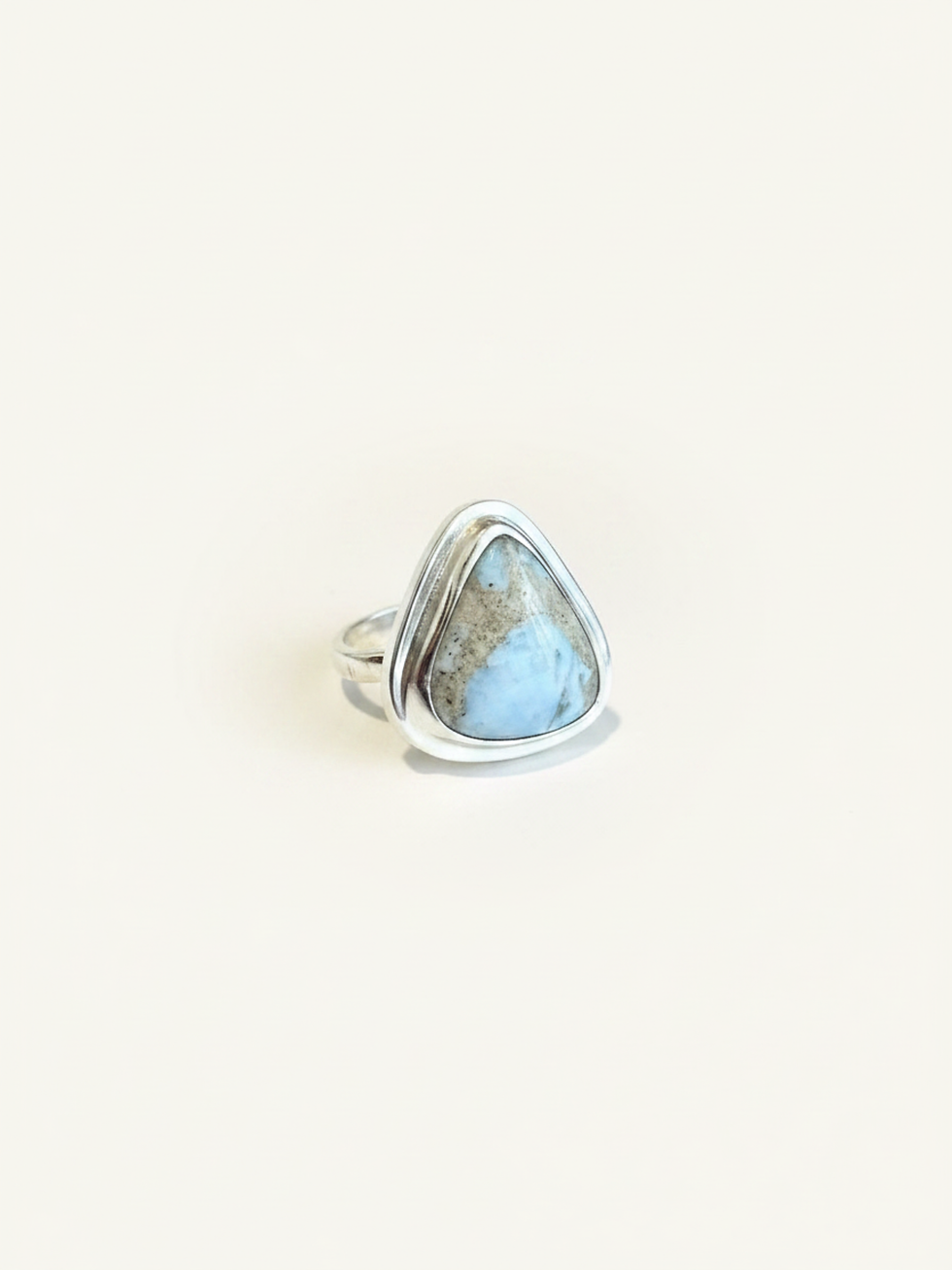 Thumbnail: Larimar and Sterling Ring