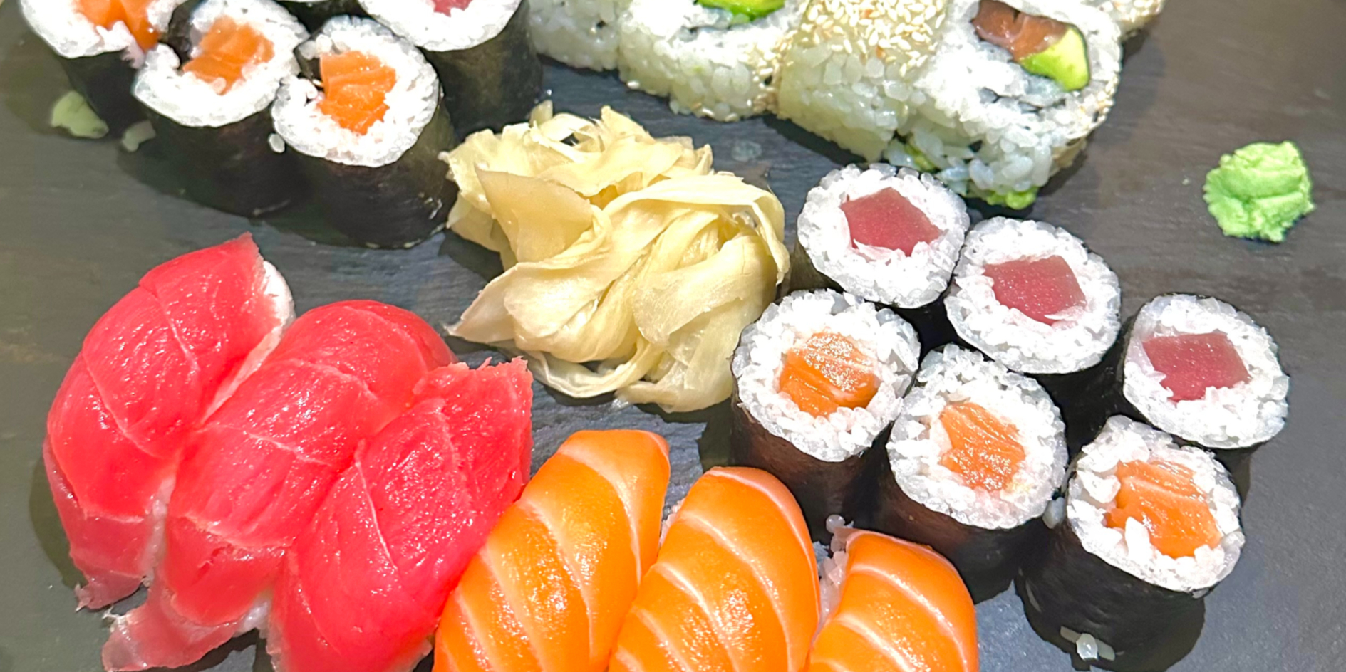 Arranged Food and Objects