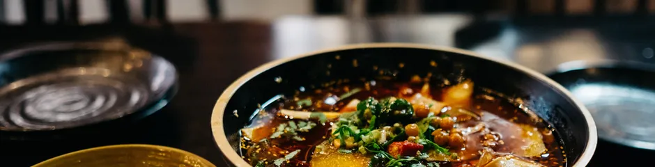 Arranged Food and Objects