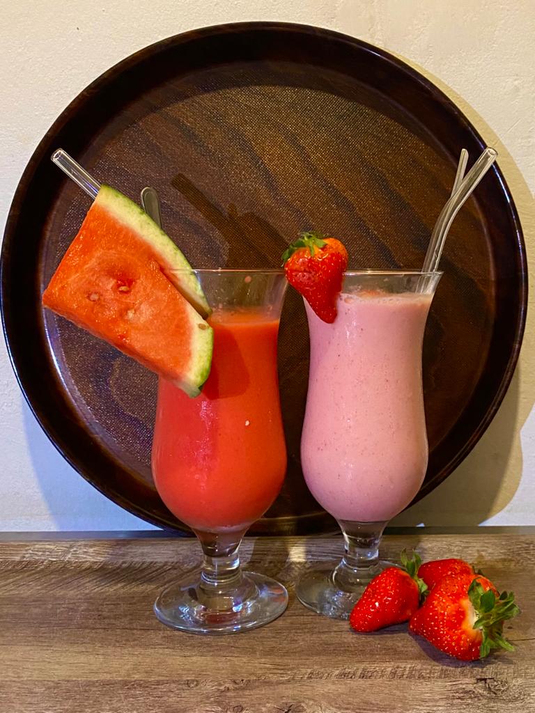 Arranged Food and Objects