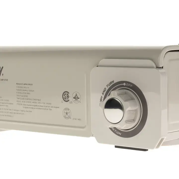 Thumbnail: Leafy Folding Butane 1 Burner  Stove with Carrying Case (Retail)