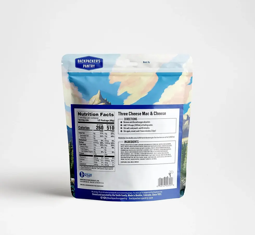 Thumbnail: Backpacker's Pantry Freeze dried meals- Backpackers Pantry (Retail)