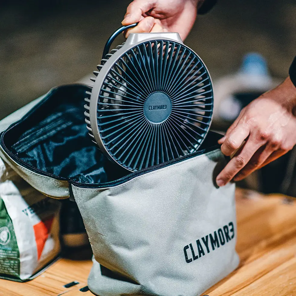 Thumbnail: Fan -  Claymore V600+ rechargeable Portable Fan