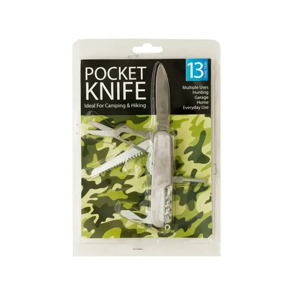 Multi Function Pocket Tool Knife  (Retail)