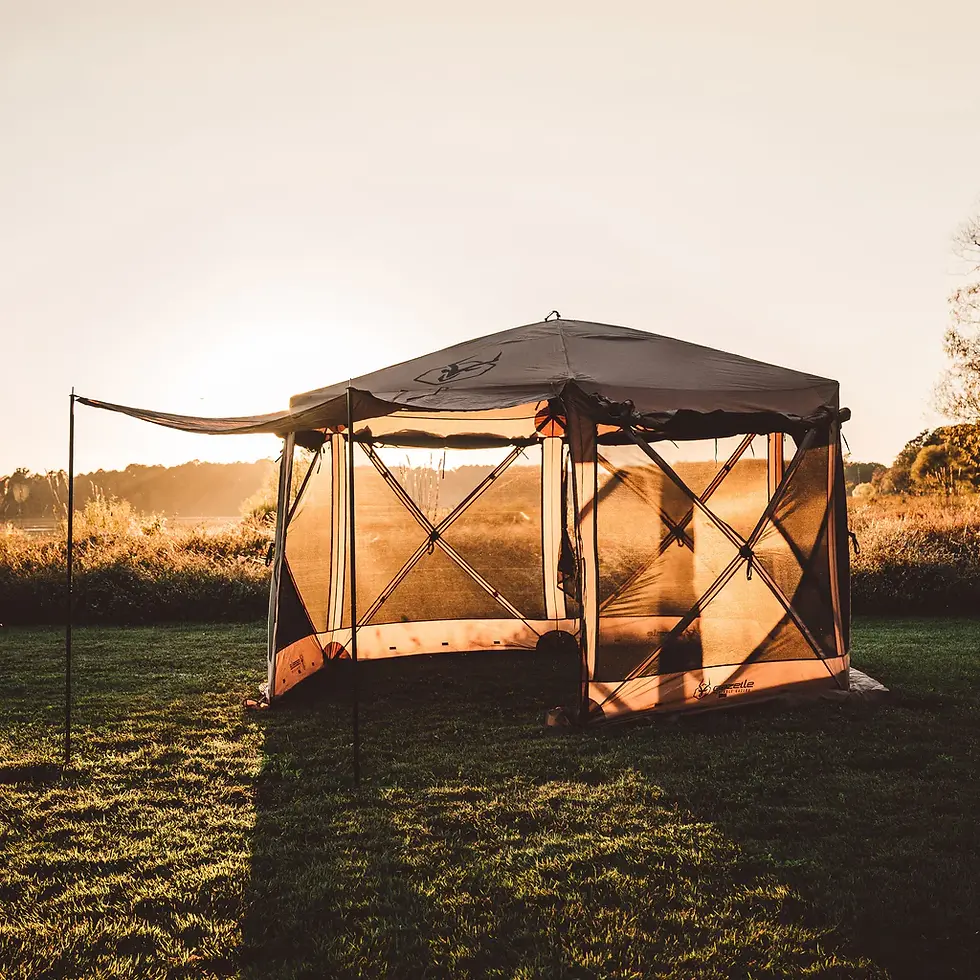 Thumbnail: Screen Tent -Gazelle  G6 Deluxe  6-Sided Gazebo