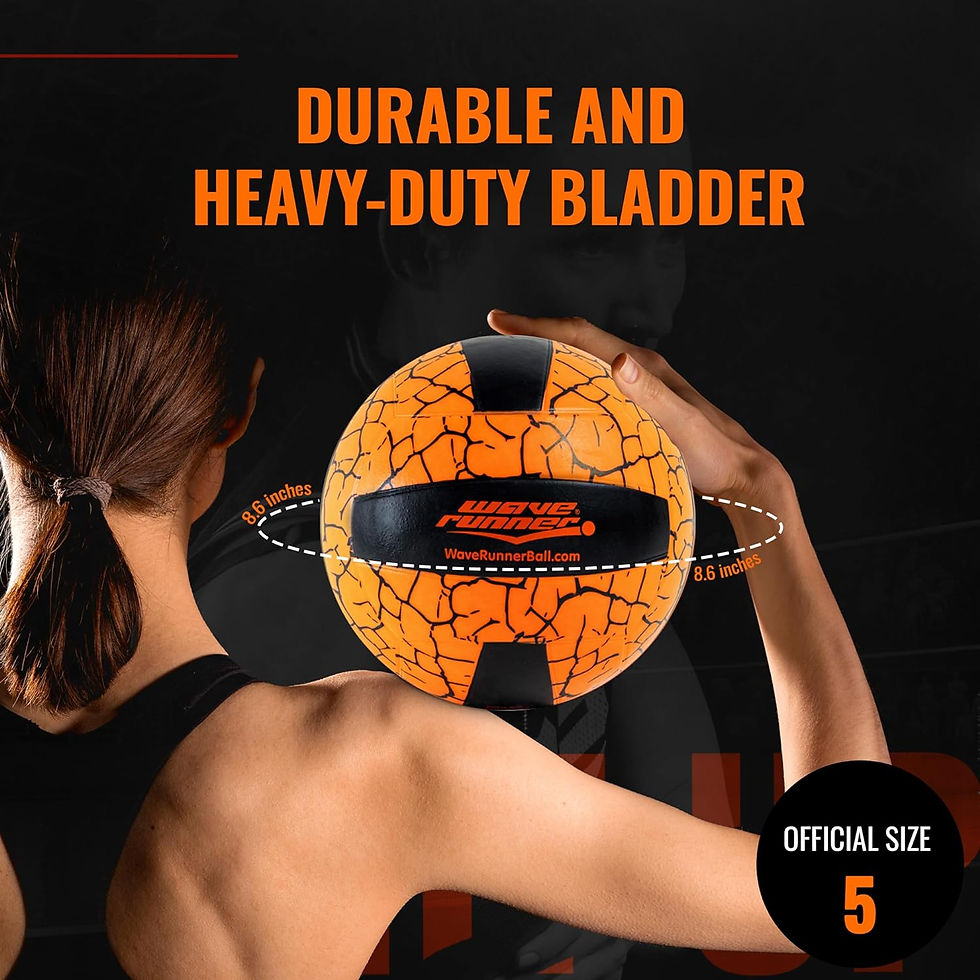 Thumbnail: Volleyball- Wave Runner LED Light-Up Volleyball- Glow in The Dark Volleyball Gam
