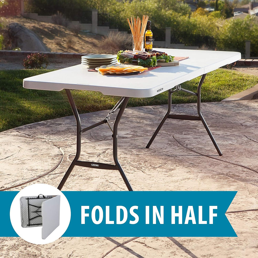 Thumbnail: Table - Lifetime Commercial 6' or 8' Fold in Half Table