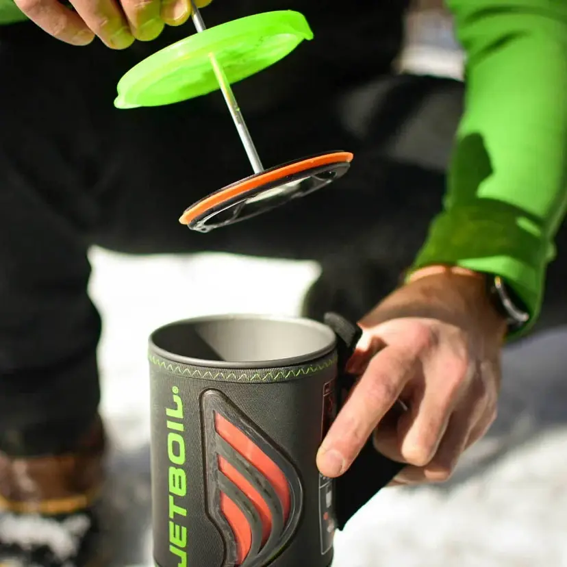 Thumbnail: Jet Boil Flash Java Kit-French PresFrench Press and Stove System