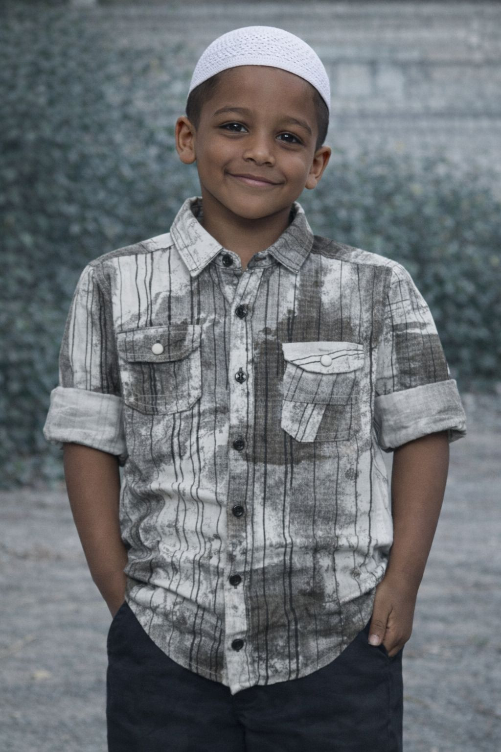 Kids Boys Casual Print Shirt