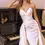 Thumbnail: Strapless Satin 2 in1 Fit N Flare