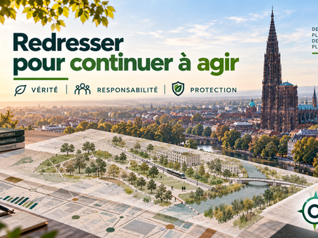Finances de Strasbourg — redresser pour continuer à agir