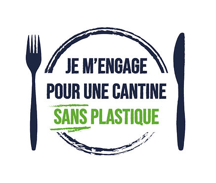 Je m'engage pour une cantine sans plasti