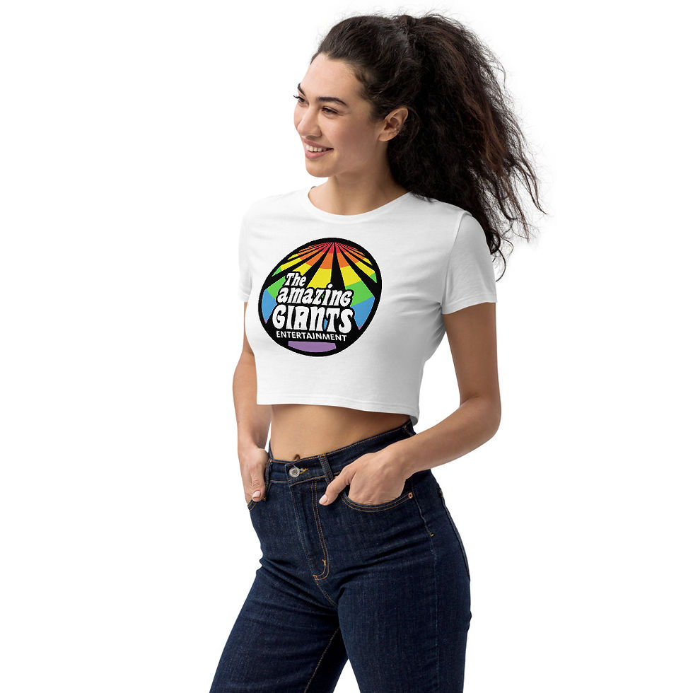 Thumbnail: The Amazing Giants Crop Top (Rainbow) Organic Cotton