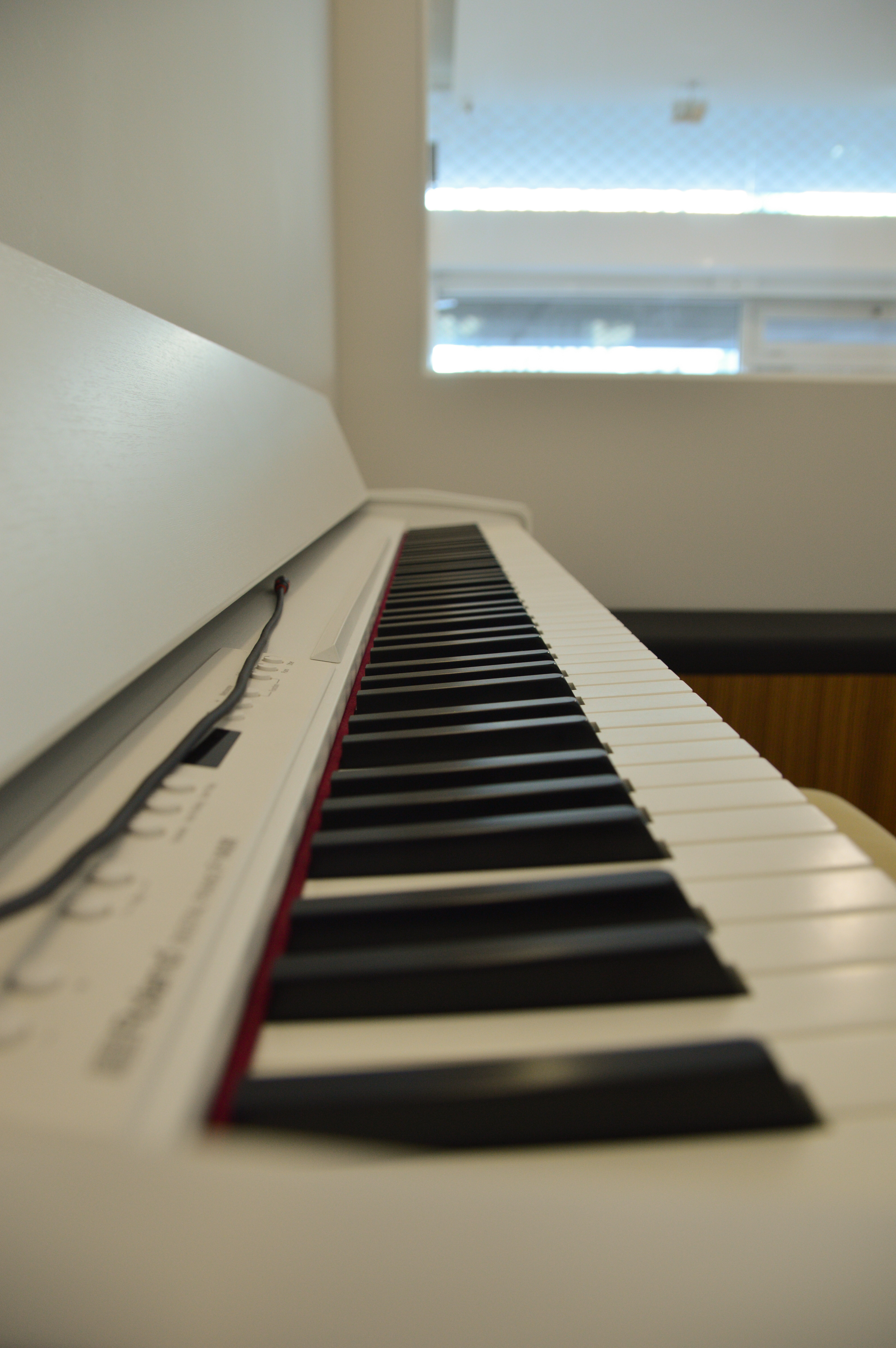 Piano na Sala Branca