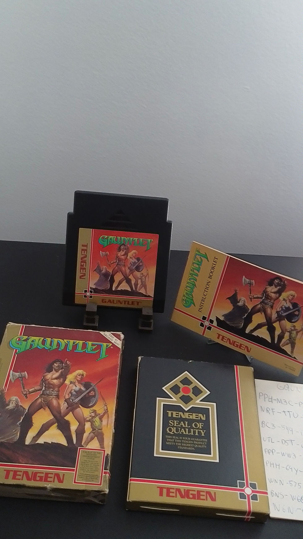 Thumbnail: Gauntlet (Black Cart) NES CIB