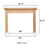 Thumbnail: 24 X 47" Rectangular Coffee Table