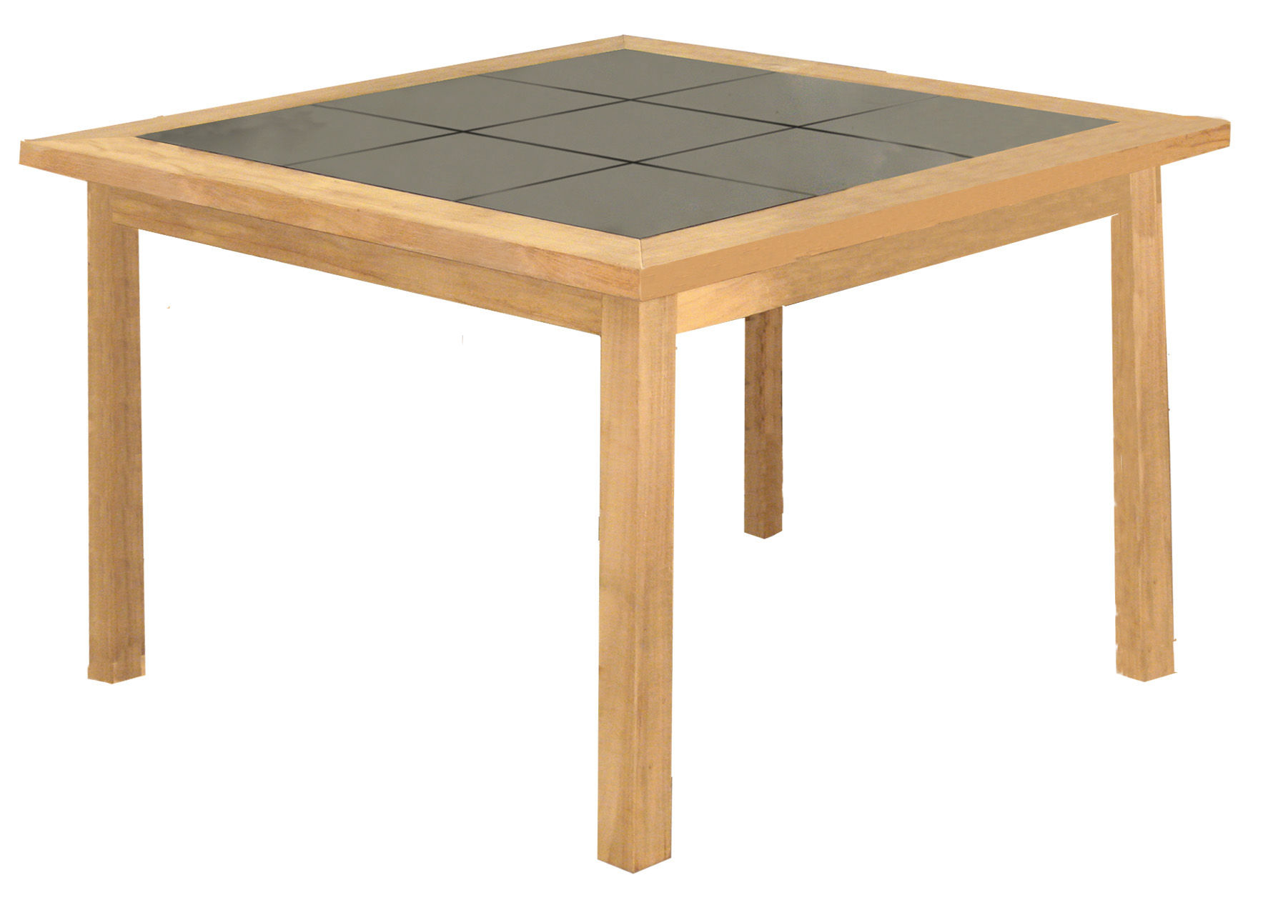 43" SQUARE VENETIAN TABLE WITH BLACK GRANITE,GLASS,or WOOD TOP