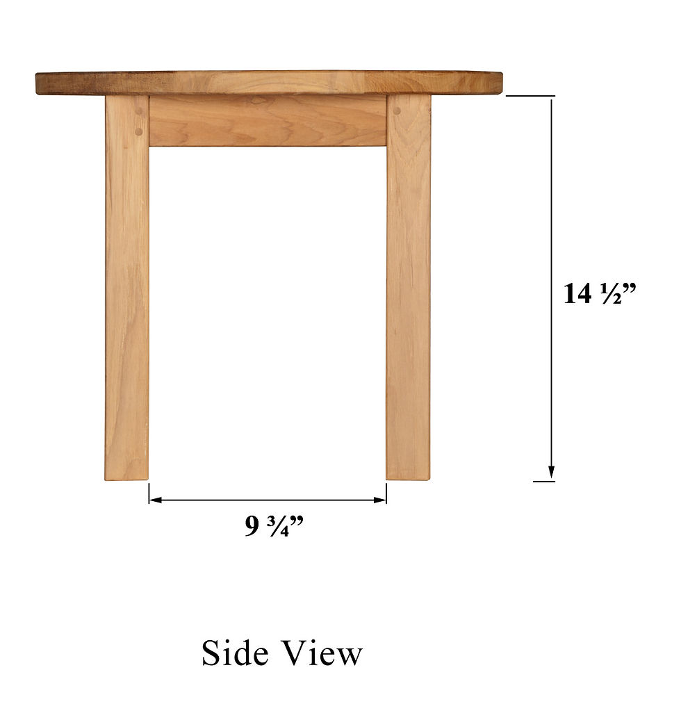 Thumbnail: 20" Round Side Folding Table