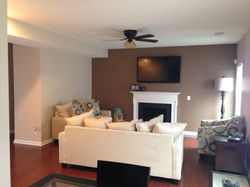 Interior Livingroom Accent Wall