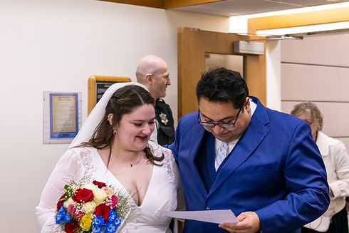 couple posing for wedding photos after wedding ceremony in chicago photographed by pamela l king photography