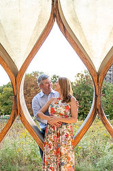 couple posing for engagement photos at Lincoln Park chicago chicago engagement photographer photographed by pamela l king photography