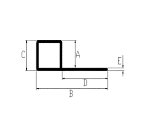 Aluminum Corner Tile Trim 8 pc