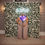Thumbnail: Backdrop #2   Dreamy  8' x 8', White and Greenery Flower Wall with Stand