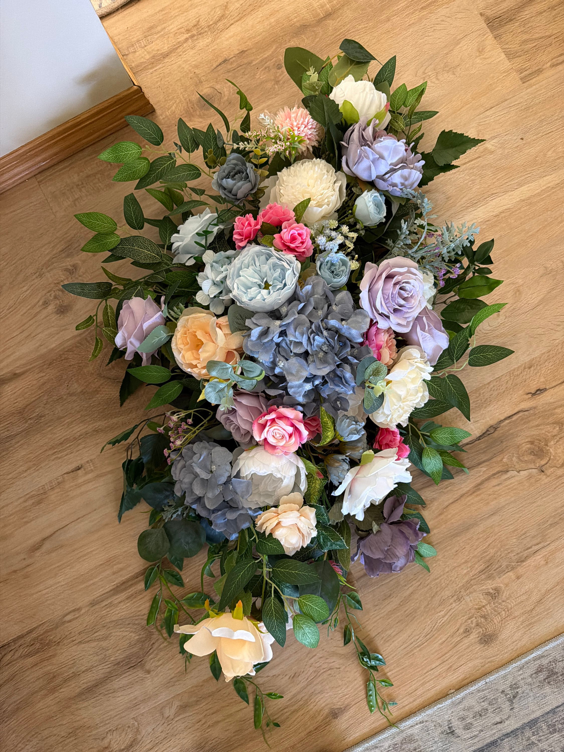 Vibrant #9:   30 x22" Floral for arch 