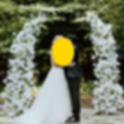 Flower Tower #7:   Georgia - white 