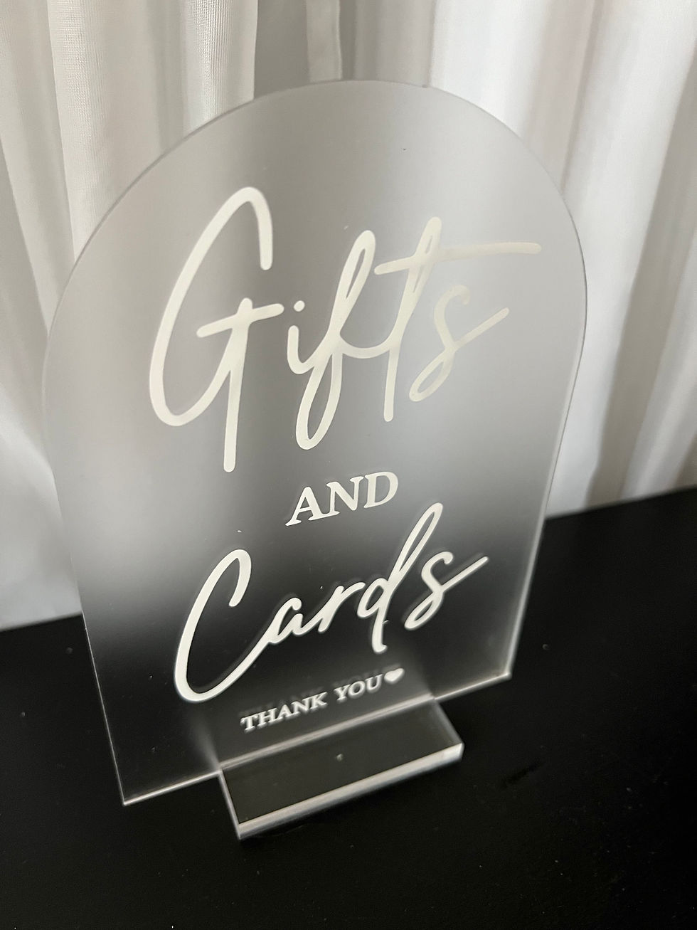 Thumbnail: Gift -Card Arch Sign 5x7"