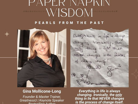 Pearls From the Past: Ep 1 - Seize your Moment: Embracing Breakthroughs and Revealing Your Greatness with Gina Mollicone-Long