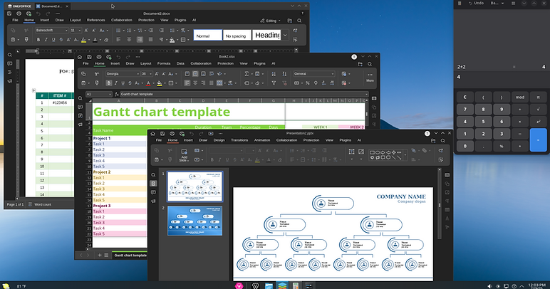Proton OS Desktop Office App
