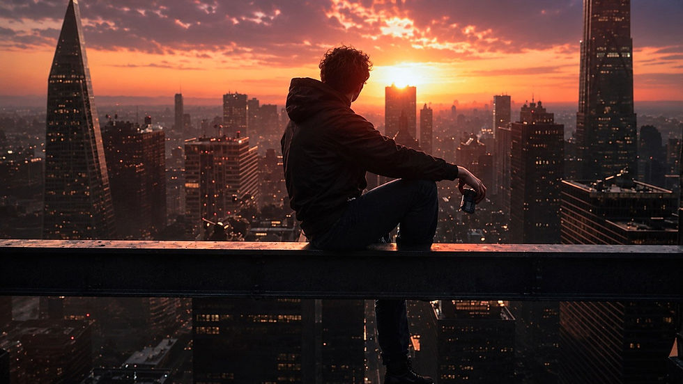 Tom Holland como Peter Parker em 'Homem-Aranha: Um Novo Dia'
