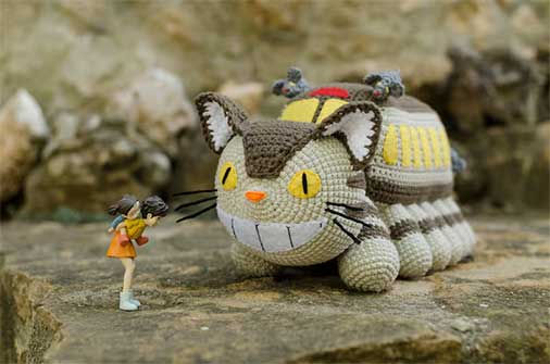 Cat Bus My Neighbor Totoro Amigurumi Anime Crochet Patterns Free