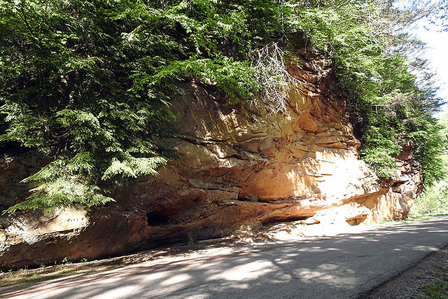 Written Rock at Clear Creek Metro Park