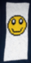 Smiley Face Pillow C2C Crochet Patterns Free Long