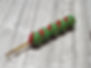 Ergonomic Crochet Hook, Poison Apple Crochet Hook, Nerdy Crochet Hook, Disney Inspired Crochet Hook, Snow White Inspired,