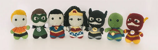 The Justice League DC Comics Crochet Patterns Amigurumi