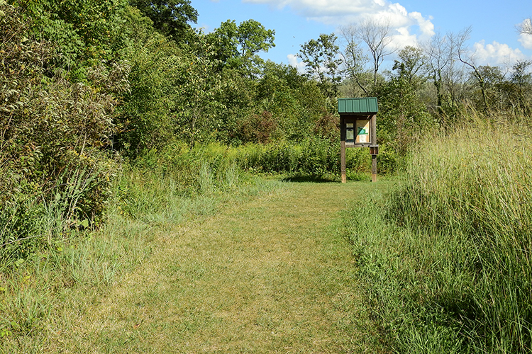 Trailhead at Calamus Swamp Circleville Ohio